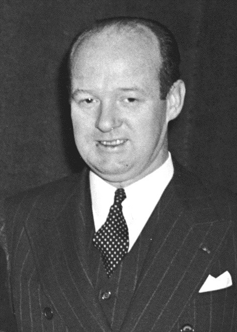Congressman James Barnes of Morgan County served as President of the Illinois State Society from 1941 to 1942. He left Congress to work as an administrative assistant to Presidents Franklin D. Roosevelt and Harry S. Truman.